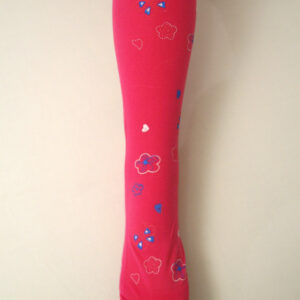 rajstopy dziecięce malinowe wzory