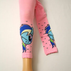 Getry Rajtuzowe Różowe Ozdobne