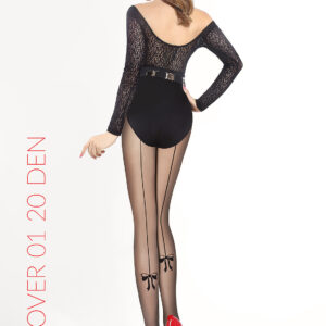 Rajstopy 20 DEN Czarne-Nero Kokarda